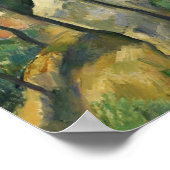 セザンヌ – ビューオンザシーアットレスタケ ポスター (角)