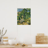 セザンヌ – ビューオンザシーアットレスタケ ポスター (キッチン)