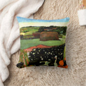 セザンヌ – ブリタニーのハイスタックス クッション (ブランケット)