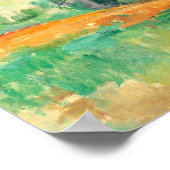 セザンヌ – ベルビューの農場1892 ポスター (角)