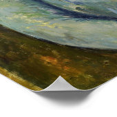 セザンヌ – マダムセザンヌインブルー ポスター (角)