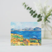 セザンヌ：マルセイユ湾、レスタケから見る (スタンド正面)