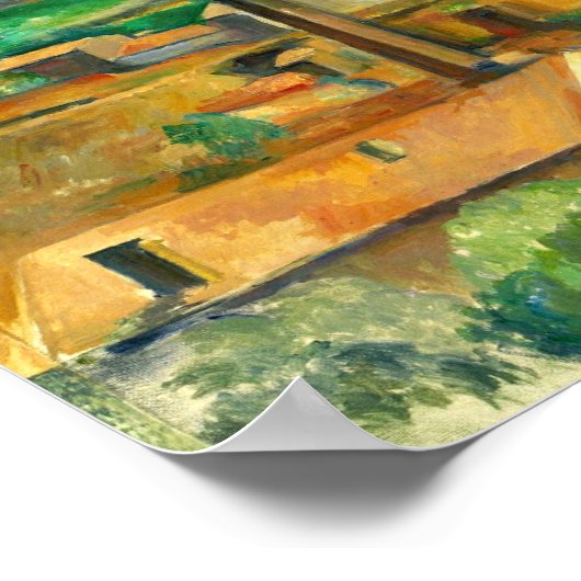 セザンヌ – マルセイユ湾(レスタケから) ポスター (角)