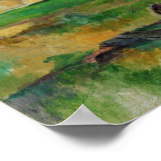 セザンヌ – マルヌの銀行 ポスター (角)