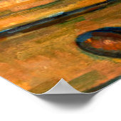 セザンヌ – ミルクジューグとフルーツを添えた静物詩 ポスター (角)