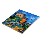 セザンヌ – メゾンマリアとシャトーノワールの景色 タイル (側面)