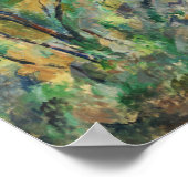 セザンヌ – メゾンマリアとシャトーノワールの景色 ポスター (角)