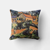 セザンヌ – モンジェロートのターニングロード クッション (裏面)