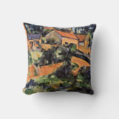 セザンヌ – モンジェロートのターニングロード クッション (正面)