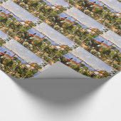 セザンヌ：ランドスケープ勉強後の自然 ラッピングペーパー (角)