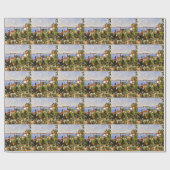 セザンヌ：ランドスケープ勉強後の自然 ラッピングペーパー (フラット)