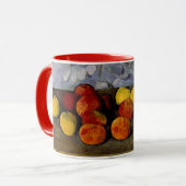 セザンヌ – リンゴとビスケット マグカップ (正面左)