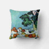 セザンヌ – リンゴとプリムローゼを使った静物詩 クッション (裏面)