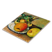 セザンヌ – リンゴと梨の静物詩 – タイル (側面)