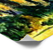 セザンヌ – レスタケの景色 ポスター (角)