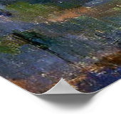 セザンヌ – 大松と赤土 ポスター (角)