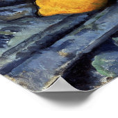 セザンヌ – 果物と卓上のジューグ ポスター (角)