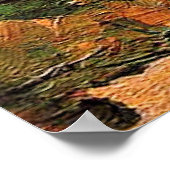 セザンヌ – 栗の木のレーンJas de Bouffan ポスター (角)