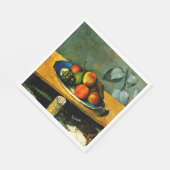 セザンヌ – 桃、梨、ぶどう スタンダードランチョンナプキン (角)
