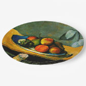 セザンヌ – 桃、梨、ぶどう ペーパープレート (アングル)