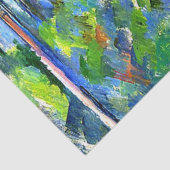 セザンヌ – 森の中で有名絵画な 薄葉紙 (詳細)