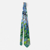 セザンヌ – 森の中–1898 ネクタイ (裏面)