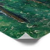 セザンヌ、森インテリア ポスター (角)