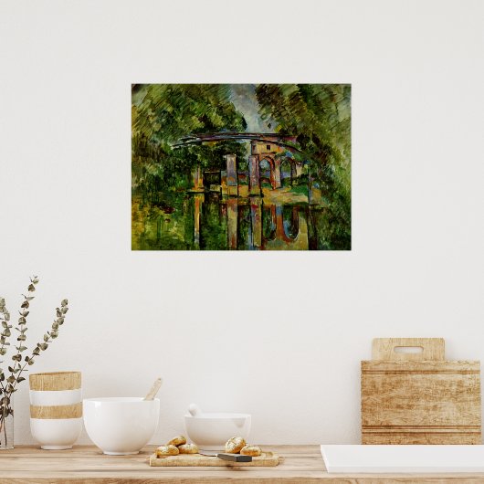 セザンヌ – 水道と錠 ポスター (キッチン)