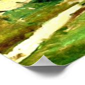 セザンヌ – 緑の家–1881 ポスター (角)