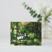 セザンヌ – 緑の家， 1881, ポストカード (スタンド正面)