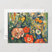 セザンヌ – 花の湾 ポストカード (正面/裏面)