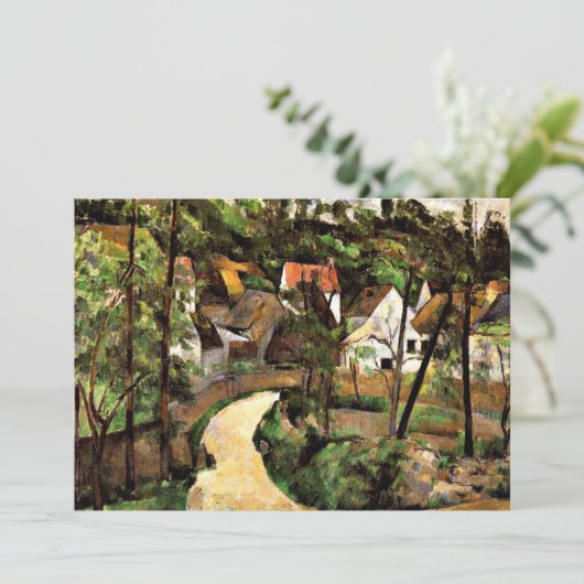 セザンヌ – 道の曲がり角 カード (スタンド正面)