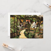 セザンヌ – 道の曲がり角 カード (正面/裏面インサイチュ)