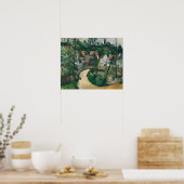 セザンヌ – 道を曲がる ポスター (キッチン)