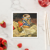 セザンヌ – 陶器を使ったイタリアン静物 スタンダードカクテルナプキン (インサイチュ)