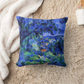 セザンヌ – 青（横） クッション (ブランケット)