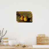 セザンヌ- 2梨 ポスター (キッチン)