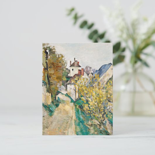 セザンヌ、Auvers-sur-Oiseガシェ博士の家 ポストカード (スタンド正面)