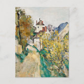 セザンヌ、Auvers-sur-Oiseガシェ博士の家 ポストカード (正面)