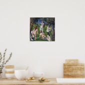 セザンヌ – Five Bathers 1878 ポスター (キッチン)