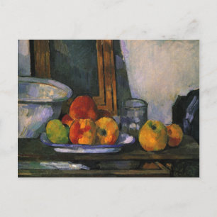 セザンヌ- Still Life with Open Drawer Card ポストカード