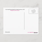 セシリアとセンチピード ポストカード (裏面)