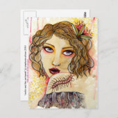 セシリアとムカデ ポストカード (正面/裏面)