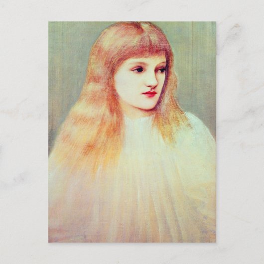 セシリー・ホーナーポートレート, 1895 ポストカード (正面)