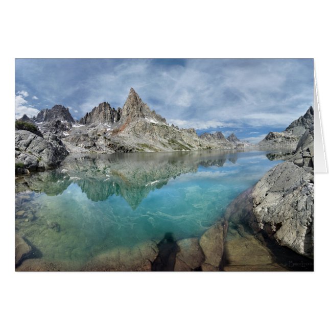 セシル湖/ミナレット – Ansel Adams Wilderness (正面横)