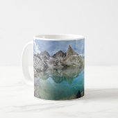 セシル湖/ミナレット – Ansel Adams Wilderness コーヒーマグカップ (正面左)
