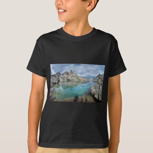 セシル湖/ミナレット – Ansel Adams Wilderness Tシャツ (正面)