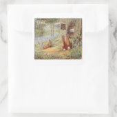 セシーリー・パセリの子供部屋ライムズバイベアトリックス・ポッター スクエアシール (バッグ)