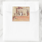 セシーリー・パセリの子供部屋ライムズバイベアトリックス・ポッター スクエアシール (バッグ)