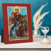 セシー・パトロンの聖フランシスの動物像 フォトプラーク (側面)